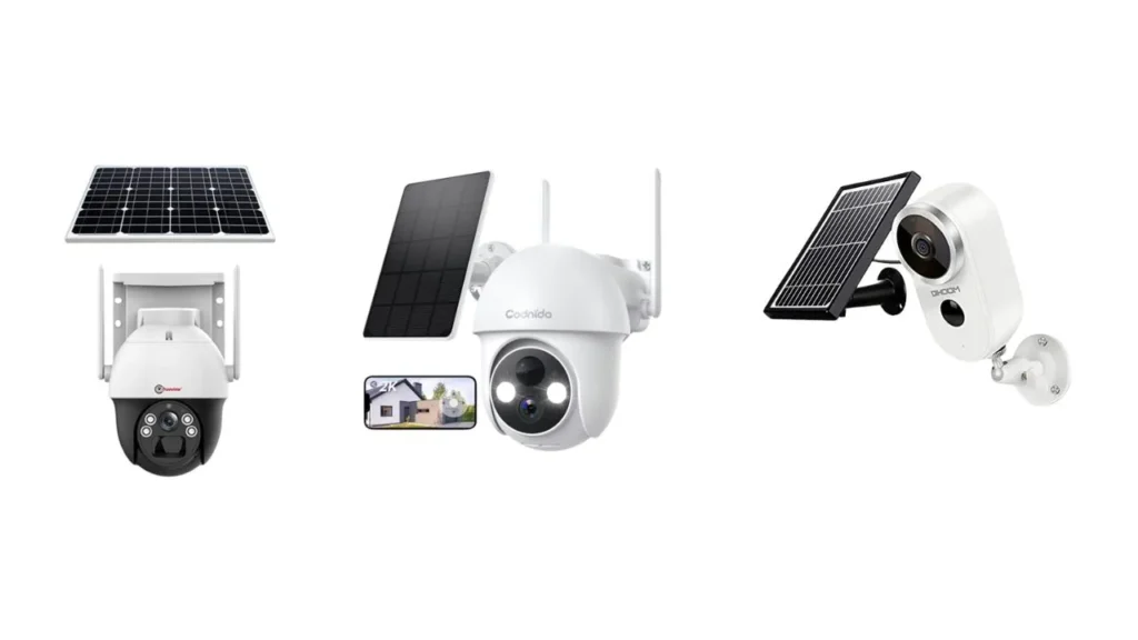 Solar Powered Security Cameras